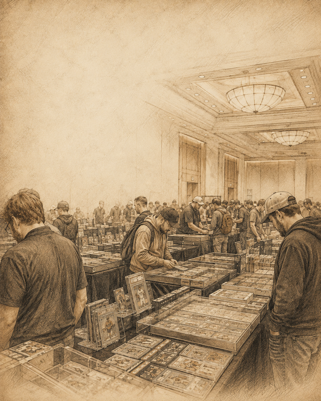 Collectors connecting through the hobby